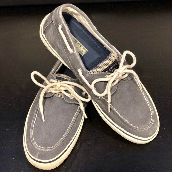 sperry men's halyard boat shoes